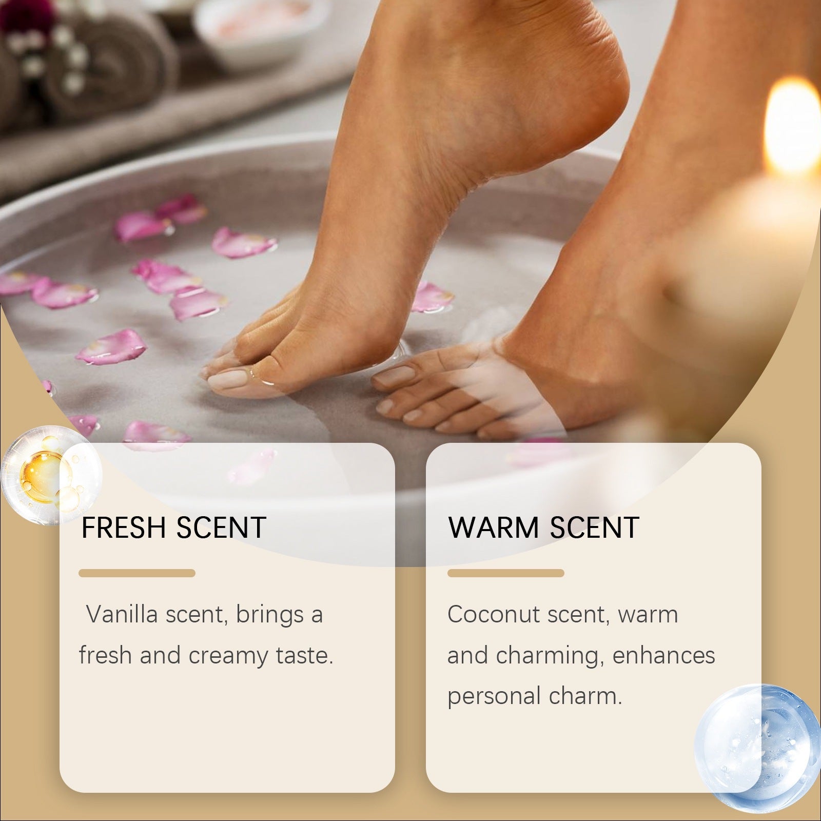 Body perfume spray