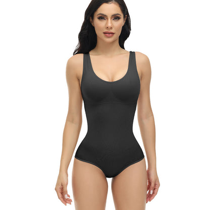 Body-shaping clothing seamless high-elastic conjoined