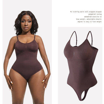 Body-shaping suit in one piece