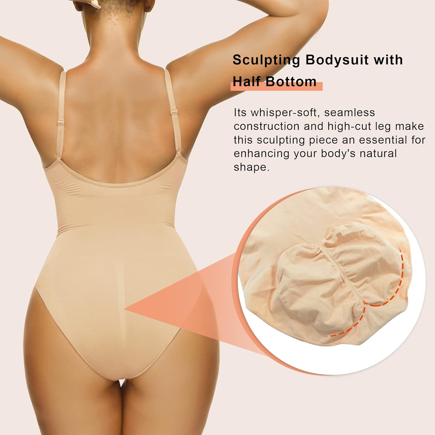 Body-shaping suit in one piece