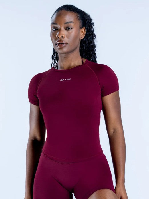 Body-Shaping Yoga Short-Sleeve T-Shirt