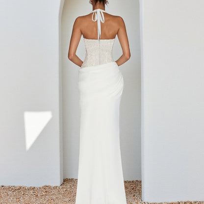Bodycon Wrap Neck Dress