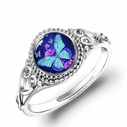 Bohemian Butterfly Copper Rings