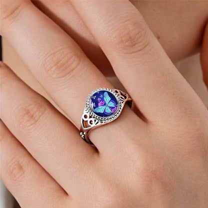Bohemian Butterfly Copper Rings