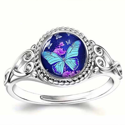 Bohemian Butterfly Copper Rings