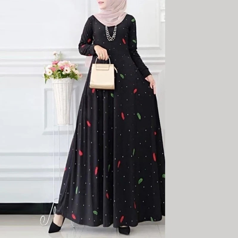 Bohemian Casual Long Sleeve Dress