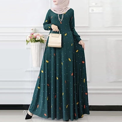 Bohemian Casual Long Sleeve Dress