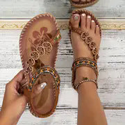 Bohemian ethnic sandals