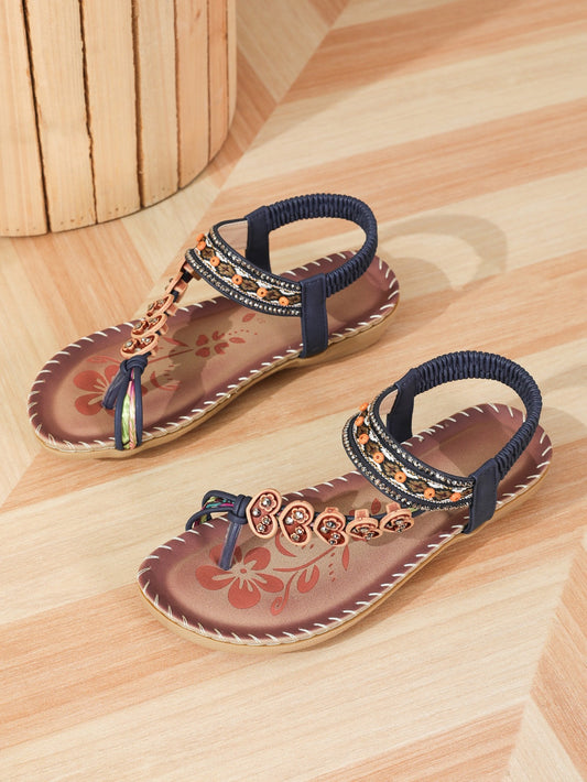 Bohemian ethnic sandals