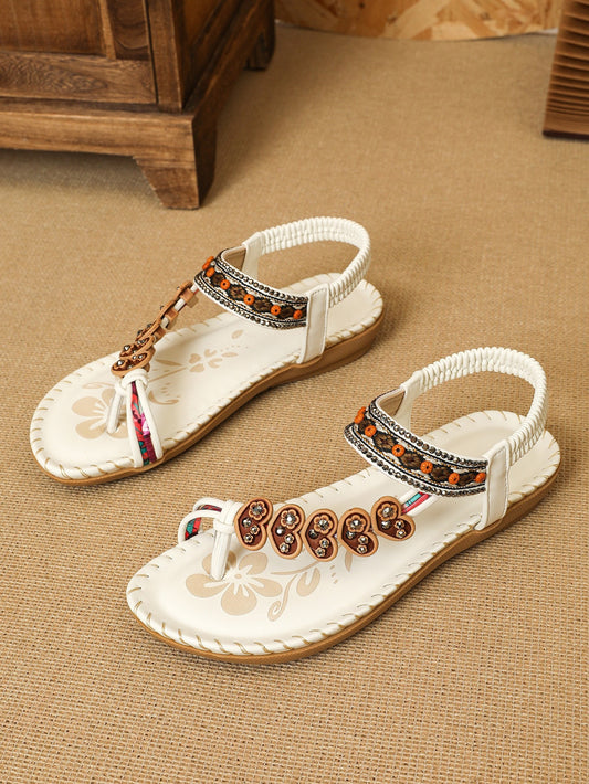 Bohemian ethnic sandals