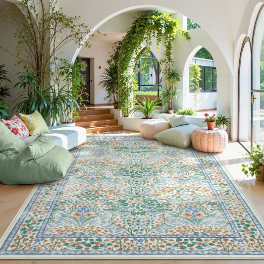 Bohemian Geometric Carpet
