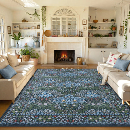Bohemian Geometric Carpet