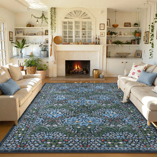 Bohemian Geometric Carpet