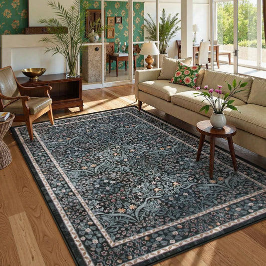 Bohemian Geometric Carpet
