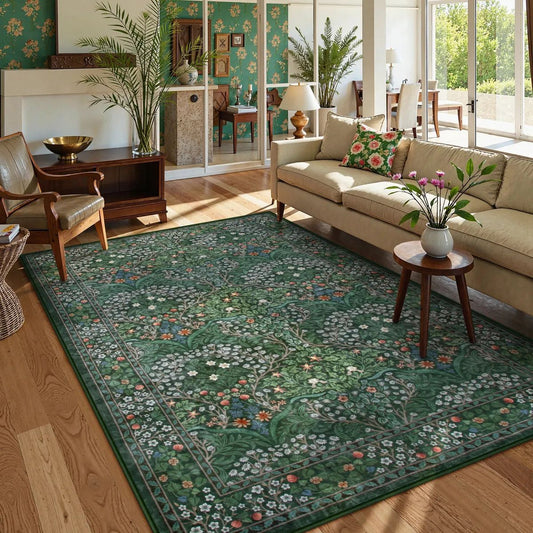 Bohemian Geometric Carpet