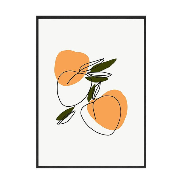 Bohemian Girl Plant Canvas Wall Art