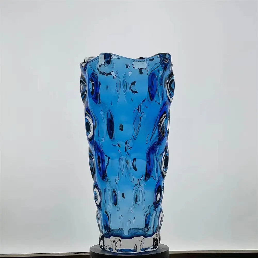 Bohemian glass vase