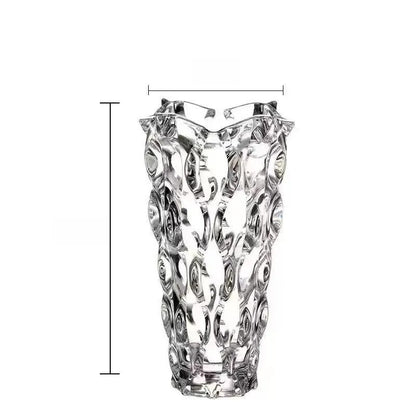Bohemian glass vase