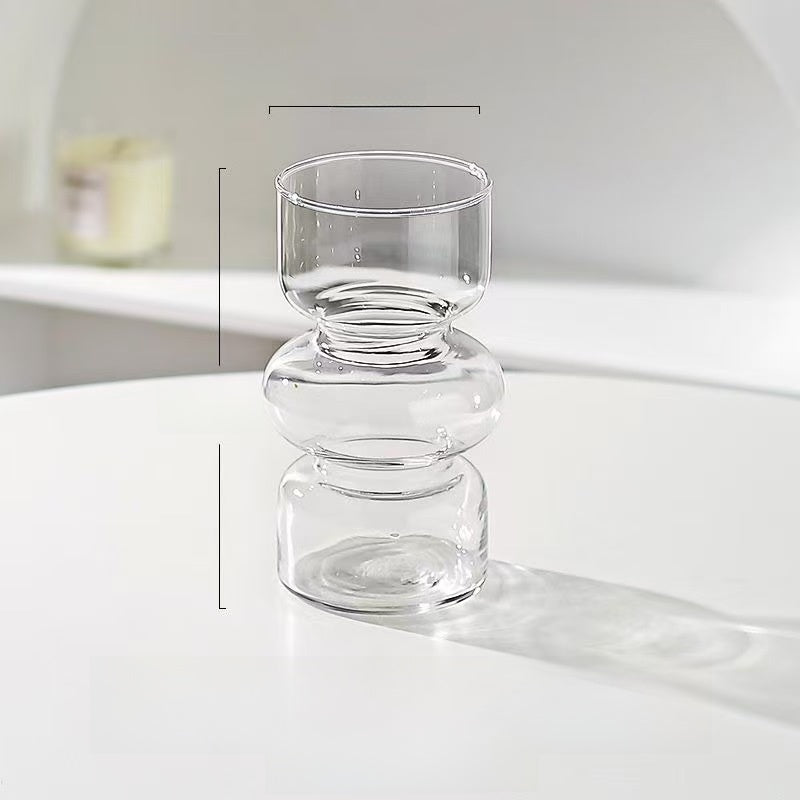 Bohemian glass vase