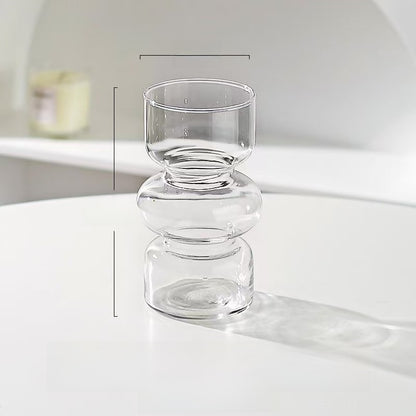Bohemian glass vase
