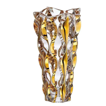 Bohemian glass vase