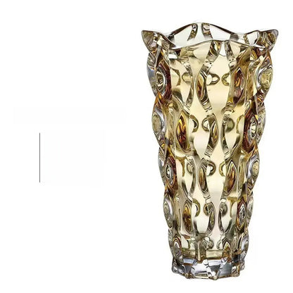 Bohemian glass vase