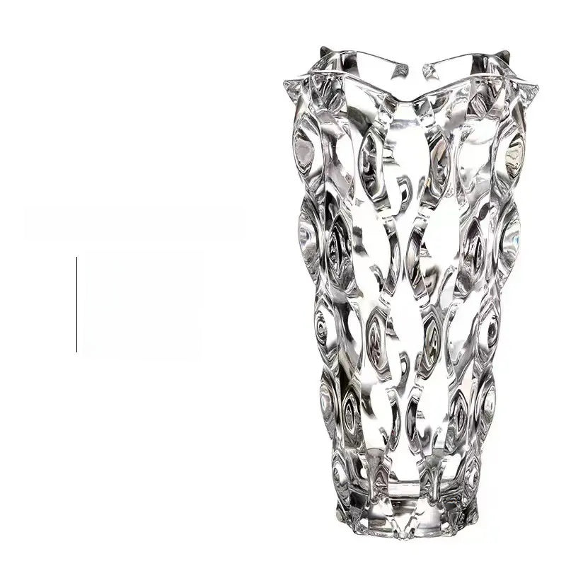 Bohemian glass vase