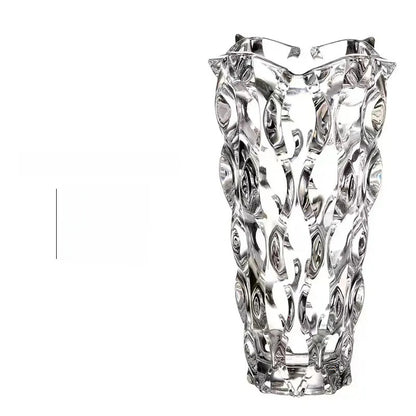 Bohemian glass vase
