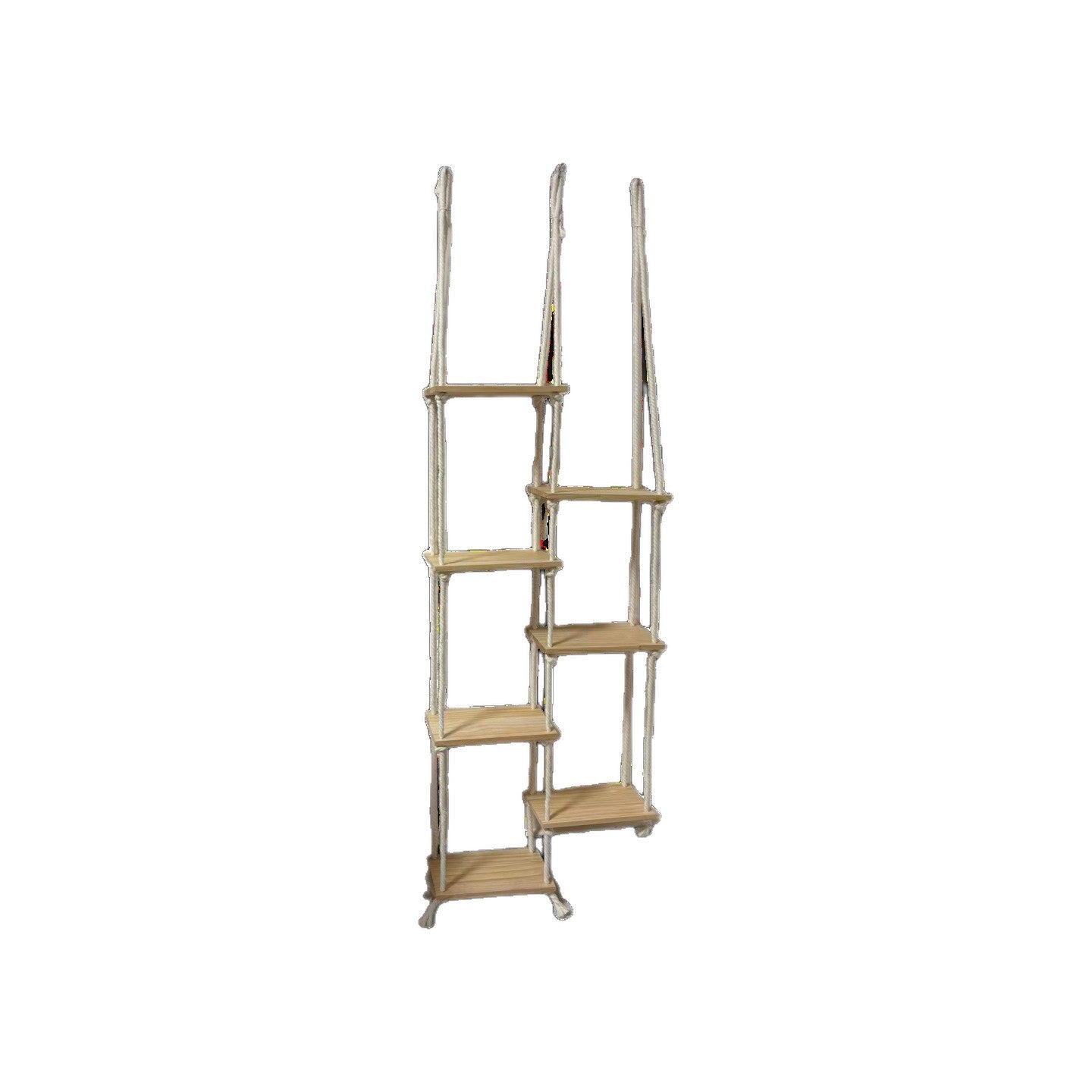 Bohemian Hand-Woven Wall Storage Rack