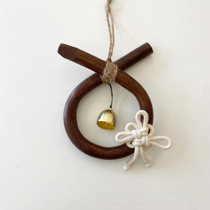Bohemian Rattan Shell Wind Chime DIY Hanging Decoration