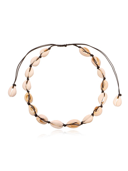 Bohemian Shell Clavicle Necklace