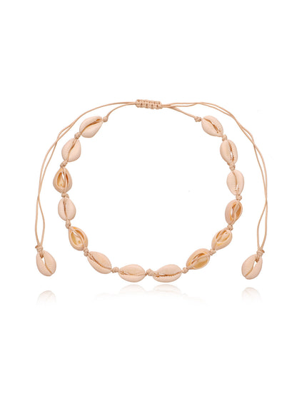 Bohemian Shell Clavicle Necklace