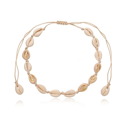 Bohemian Shell Clavicle Necklace