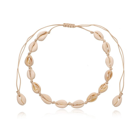 Bohemian Shell Clavicle Necklace