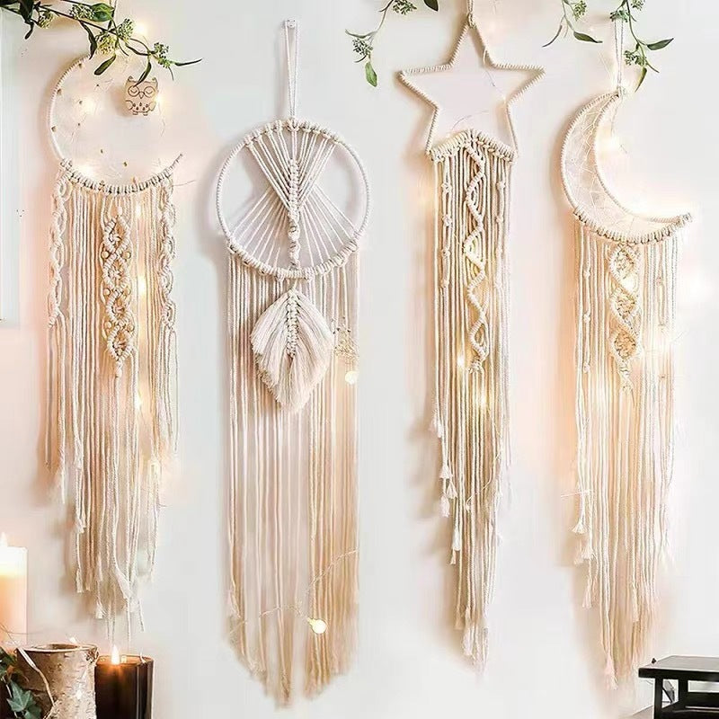 Bohemian Star Moon Wall Hanging Tapestry