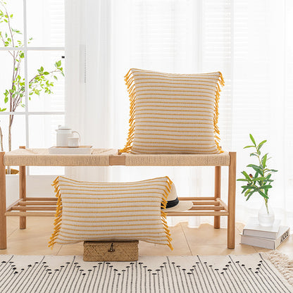 Bohemian-style pillow cover