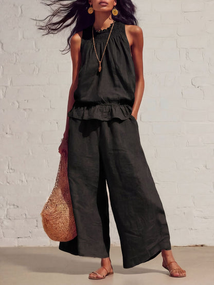 Bohemian Style Womens Two-Piece Set