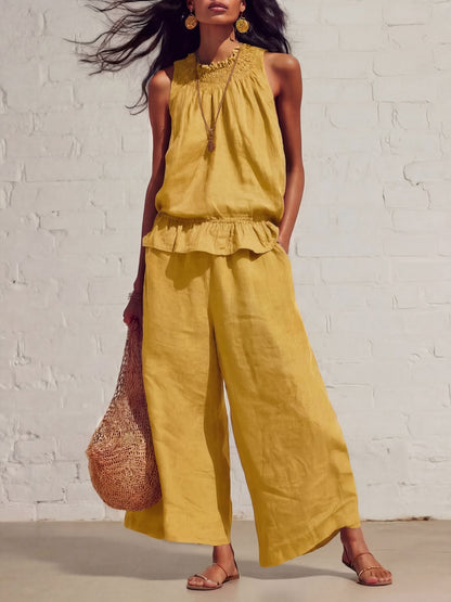 Bohemian Style Womens Two-Piece Set