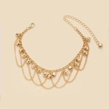 Bohemian Tassel Bell Anklet