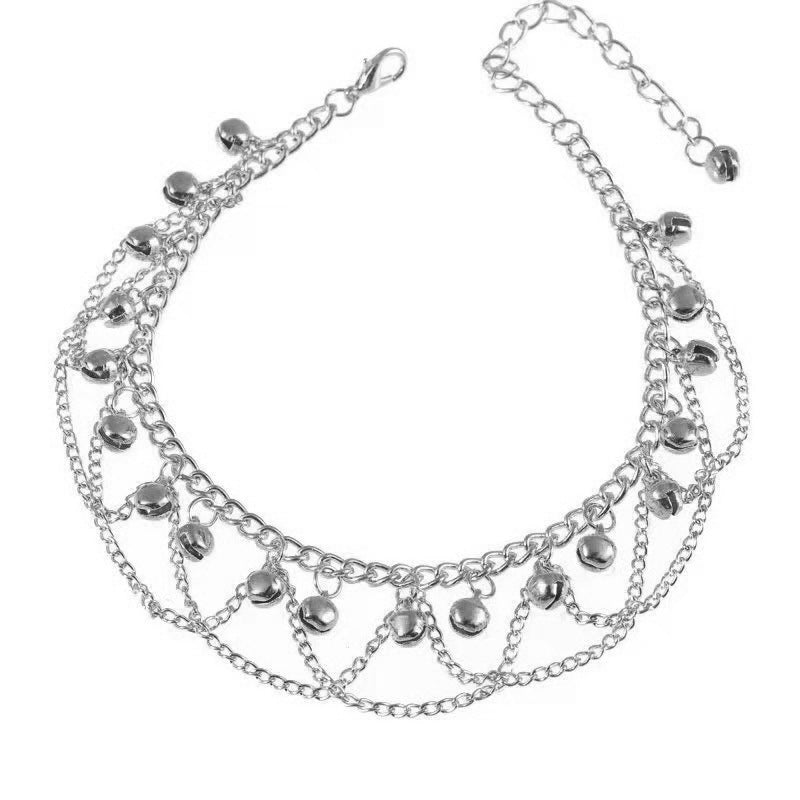 Bohemian Tassel Bell Anklet