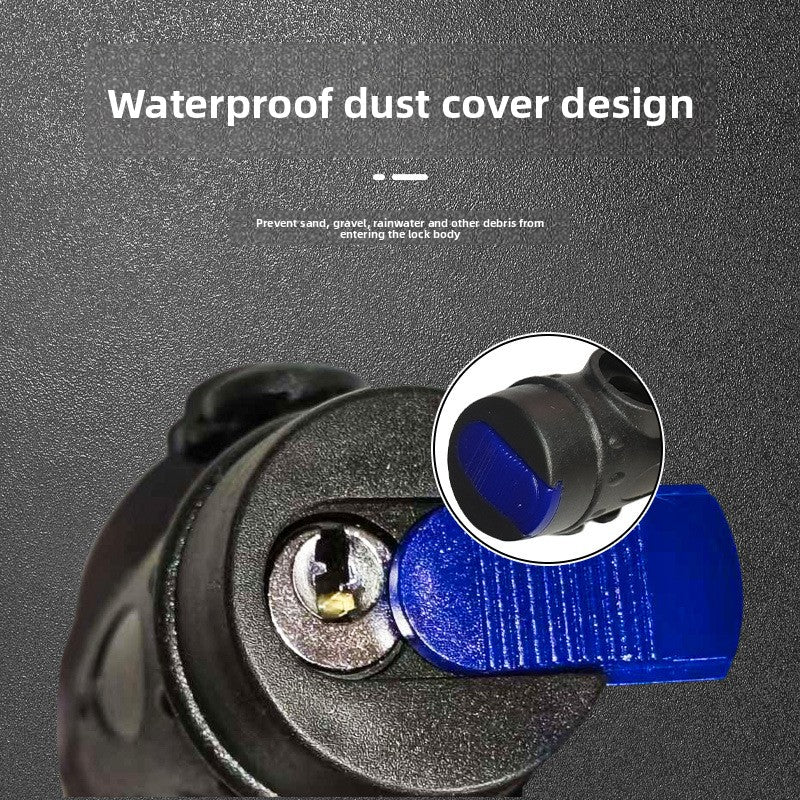 Bold bicycle lock