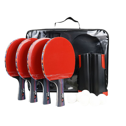 Boli Table Tennis Racket Set with Net and Balls