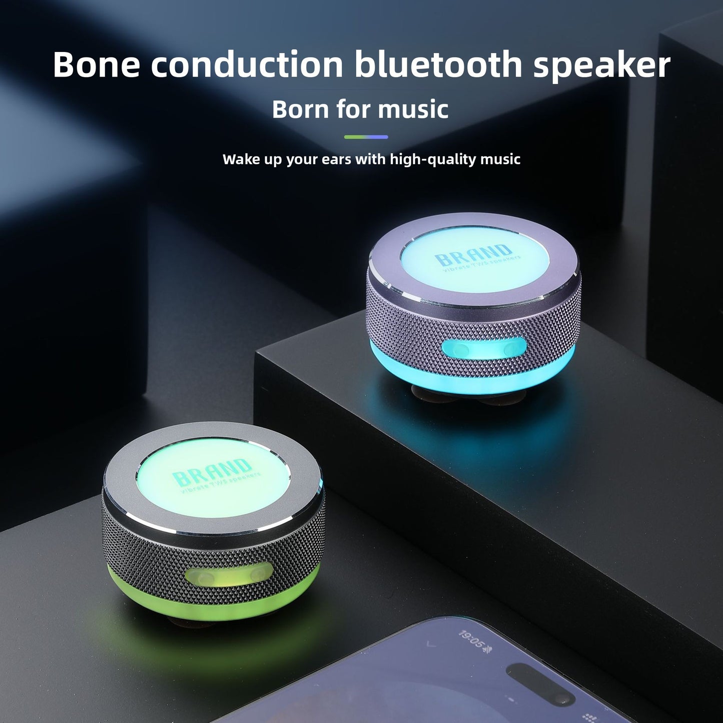 Bone conduction bluetooth audio