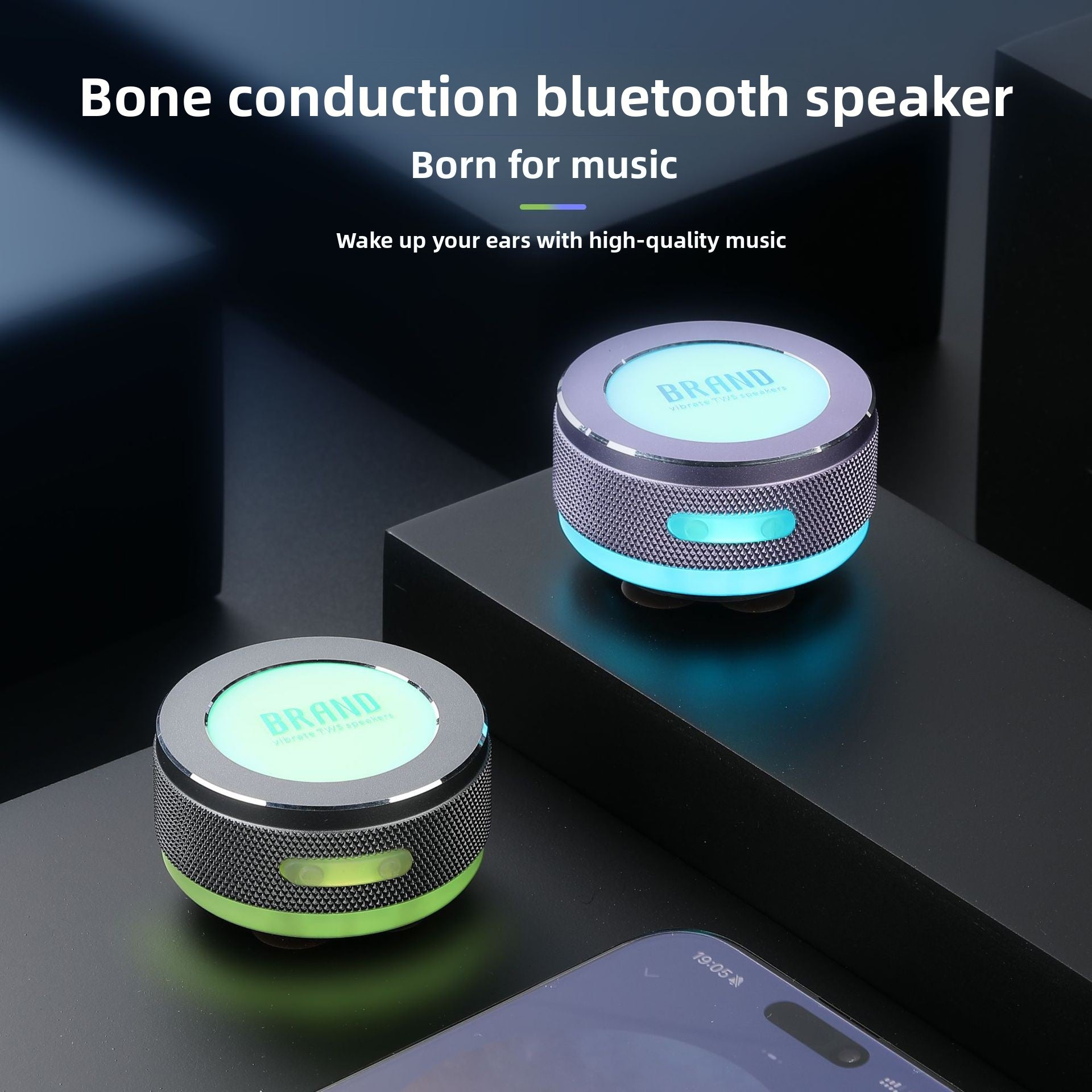 Bone conduction bluetooth audio
