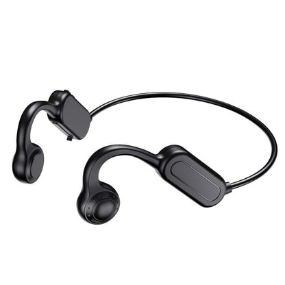 Bone Conduction Bluetooth Earphones with Memory and Display
