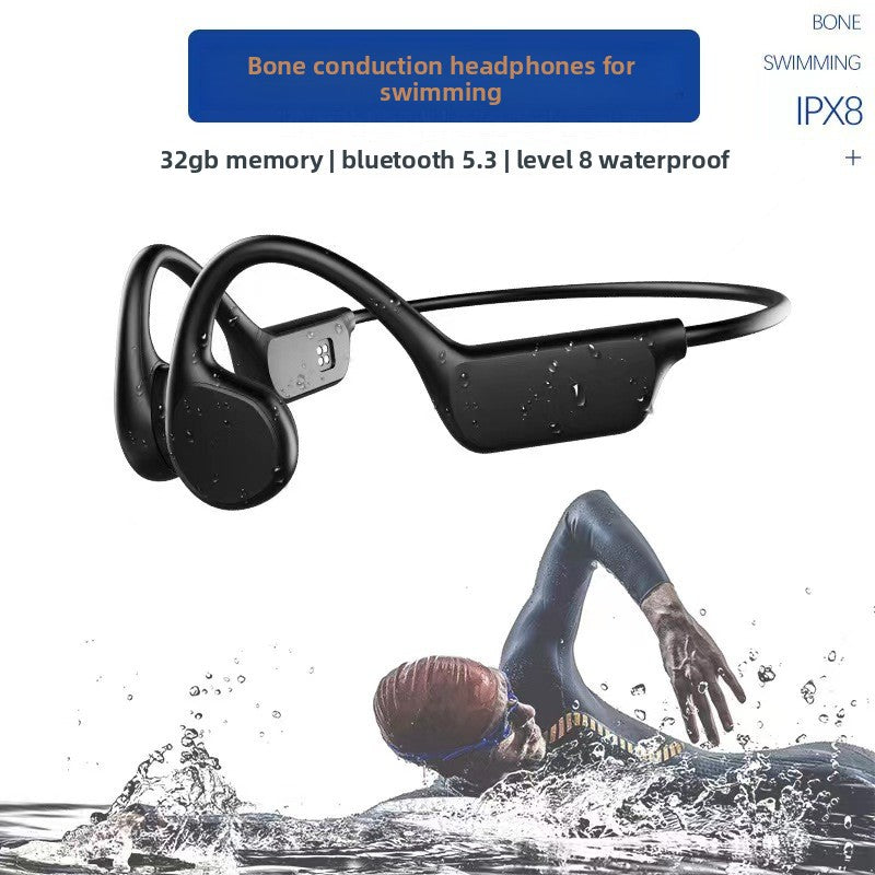 Bone Conduction Bluetooth Headphones