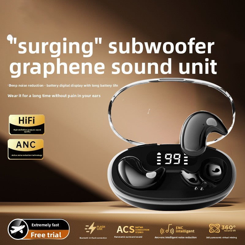 Bone conduction Bluetooth headphones