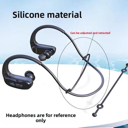 Bone conduction earphone band