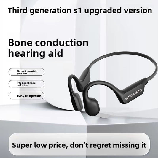 Bone Conduction Hearing Aid with Bluetooth