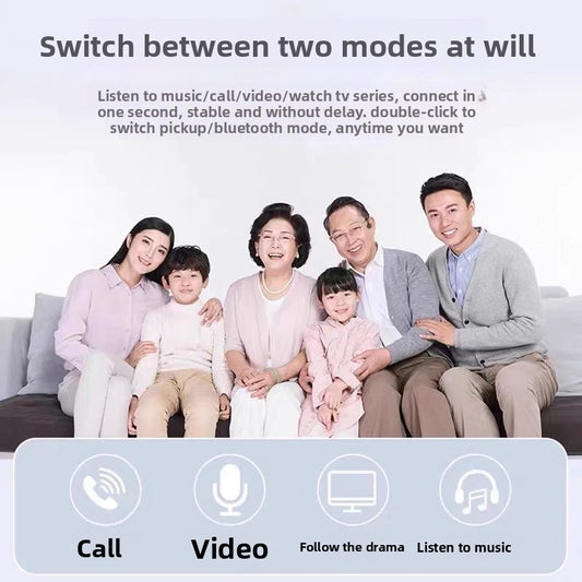 Bone Conduction Hearing Aid with Bluetooth